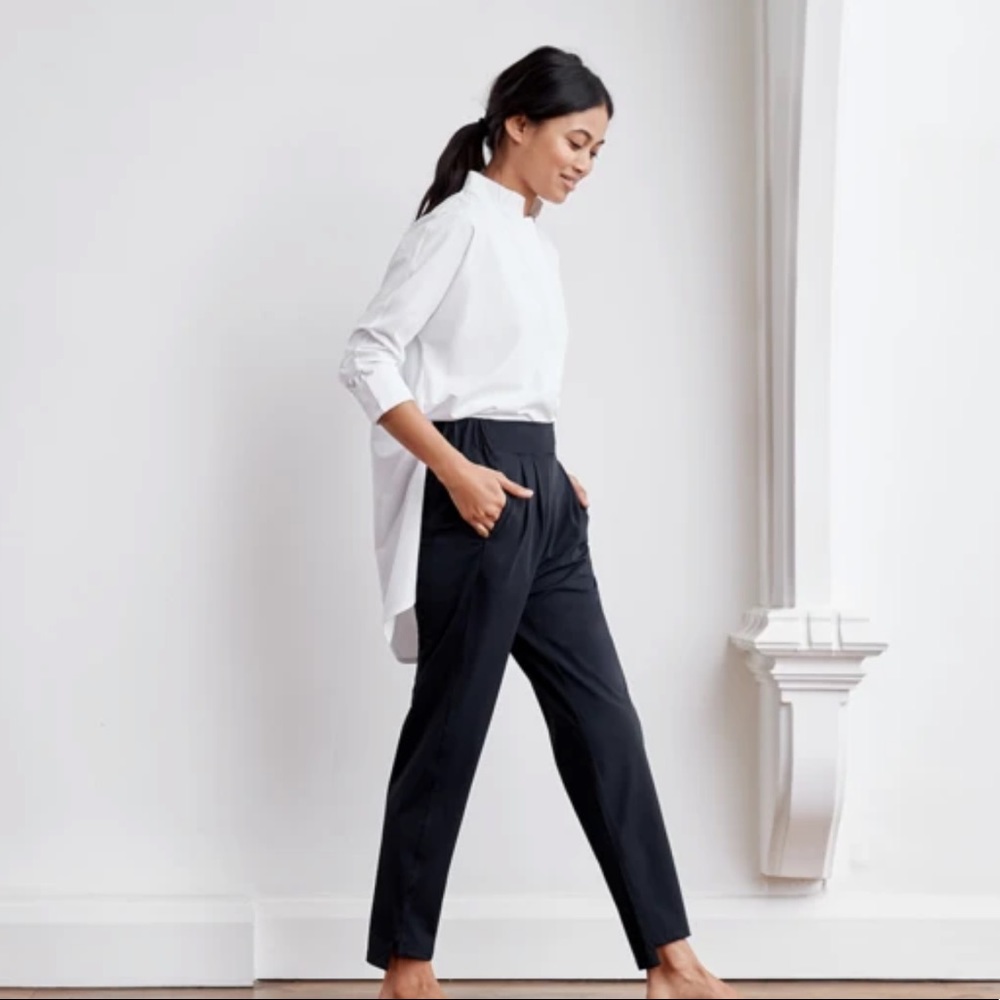 ADAY Cut it Out Black Pant Small
